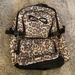 Cheetah Print Nfinity Backpack